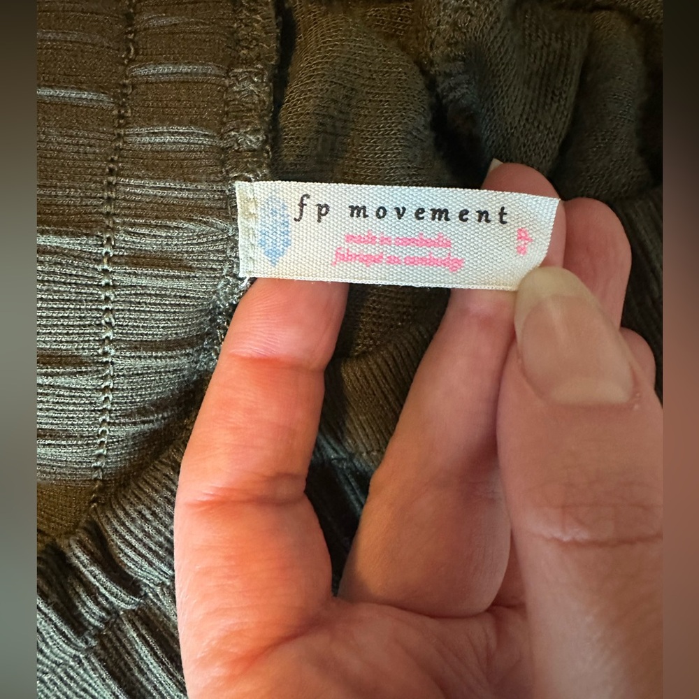 Free People Olive Green Harem Pants - Picture 8 of 10